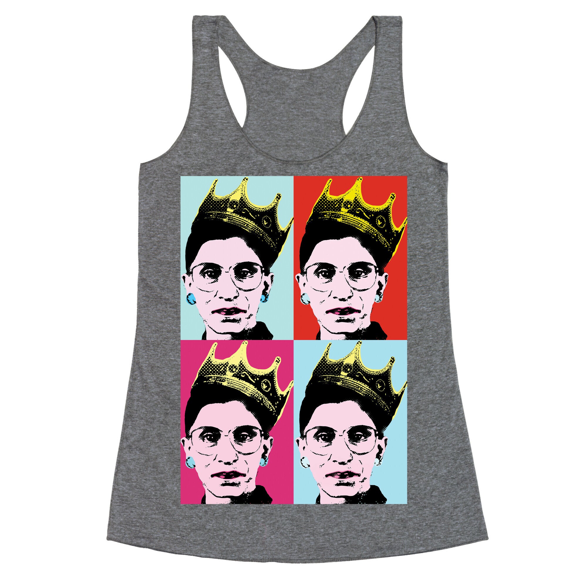 RBG Pop Art Racerback Tank